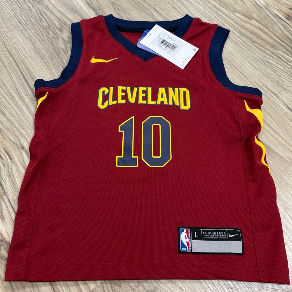Nike Cleveland Cavaliers #10 Darius Garland Kids Toddler Jersey Size Large/7 $55
